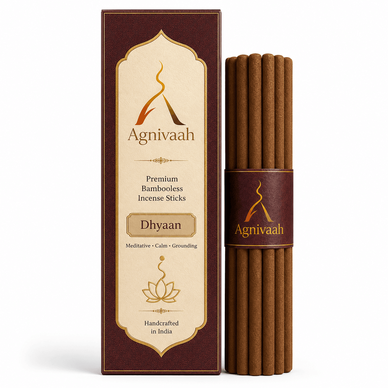 Dhyaan - Agnivaah premium bambooless incense