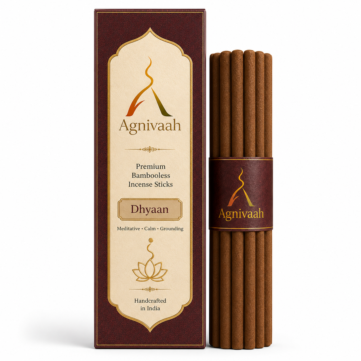 Dhyaan - Agnivaah premium bambooless incense