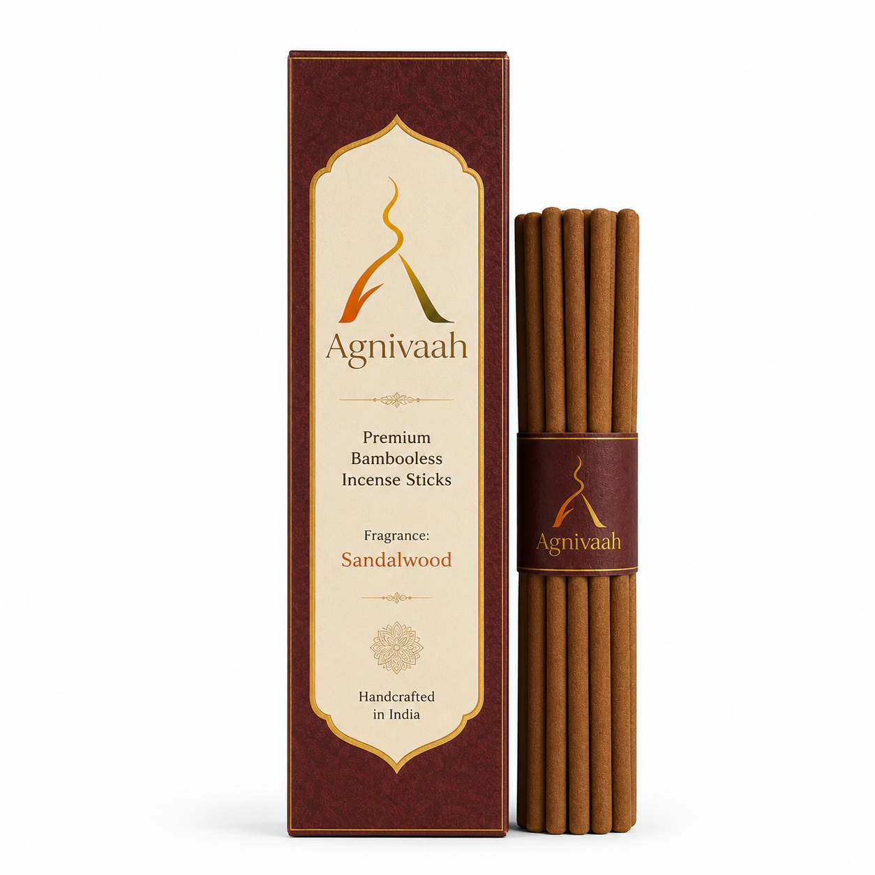 Sandalwood - Agnivaah premium bambooless incense